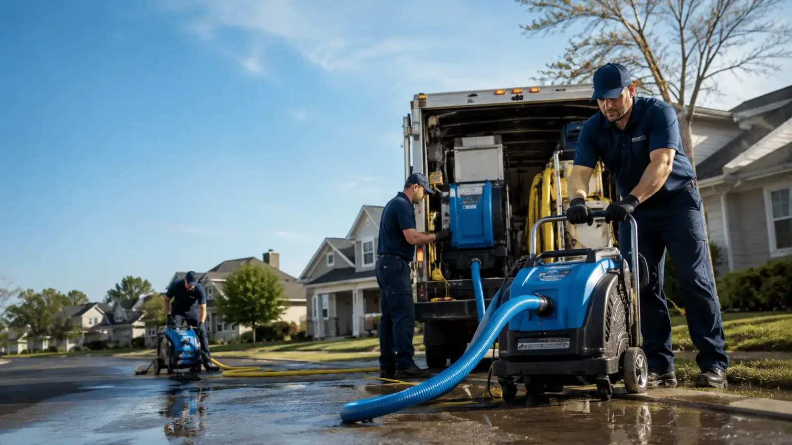 Flood Damage Cleanup in Valley Grove, WV